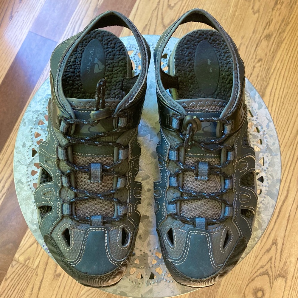 Ozark Trail, Outdoor Sports, Closed Toe Sandal Shoes, Gray Blue Mens US 9, EU 42